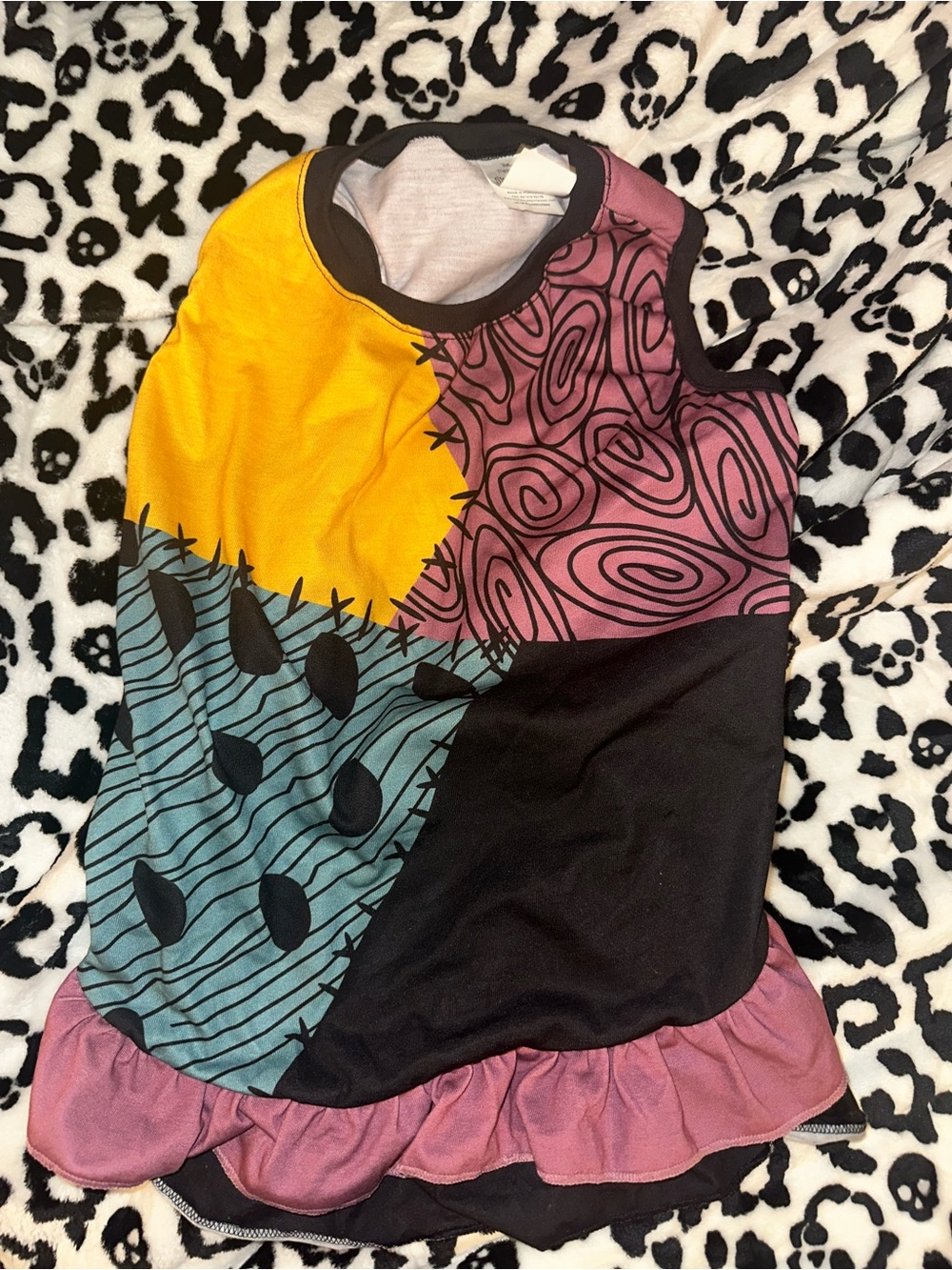 Disney "The Nightmare Before Christmas" Sally Pet Costume Dress